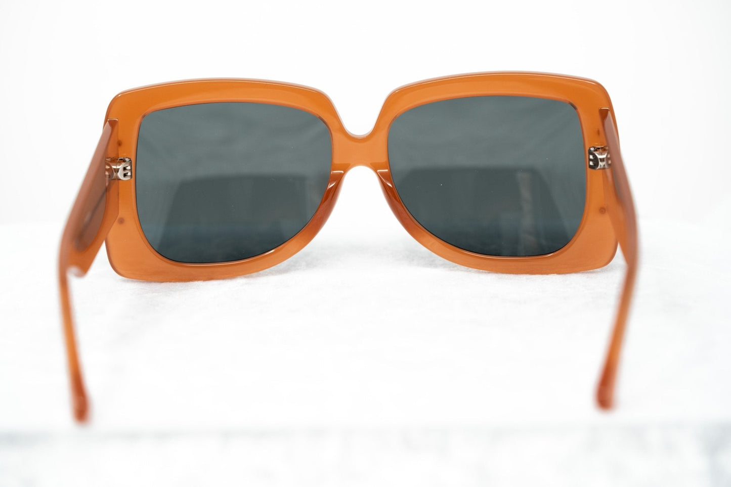 Erdem Ladies Sunglasses Oversized Burnt Orange and Grey