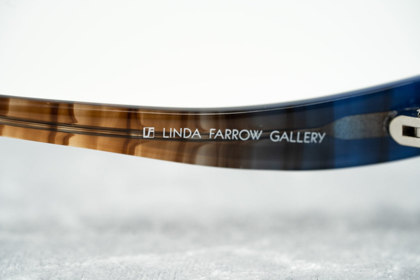 Erdem Sunglasses Royal Blue and Brown