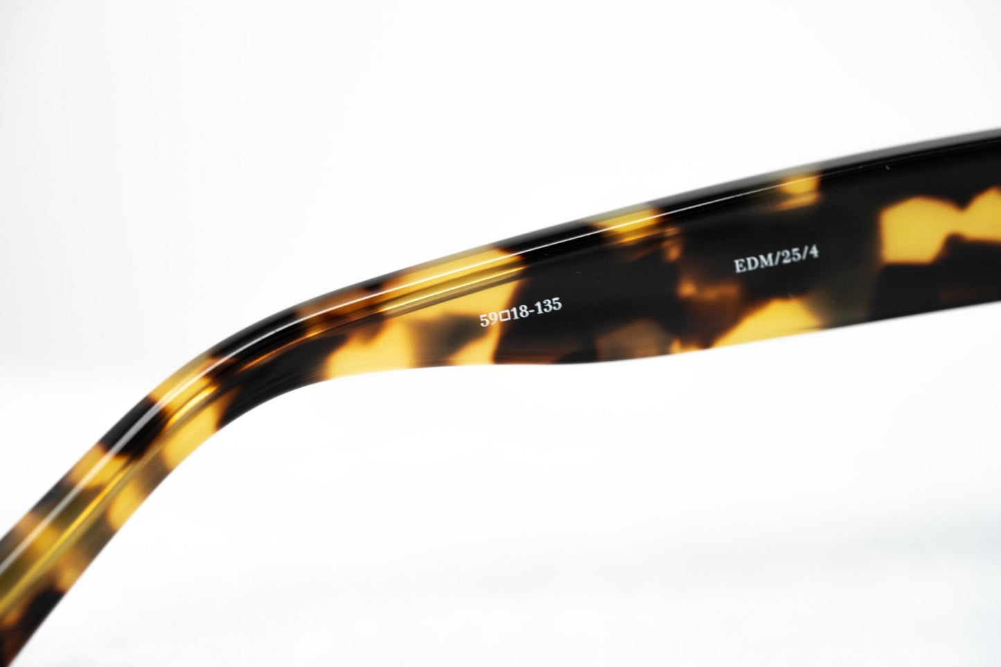 Erdem Sunglasses Black Gold Tortoise Shell and Grey