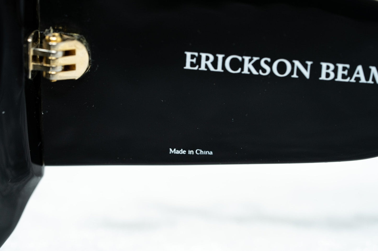 Erickson Beamon Ladies Sunglasses Oversized Black and Dark Grey 8EB2C1BLACK