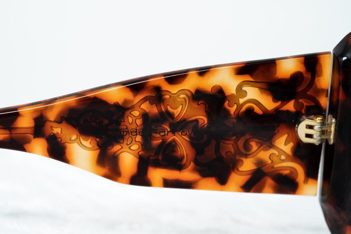 Erickson Beamon Ladies Sunglasses Oversized Tortoise Shell and Grey 8EB2C2T/SHELL