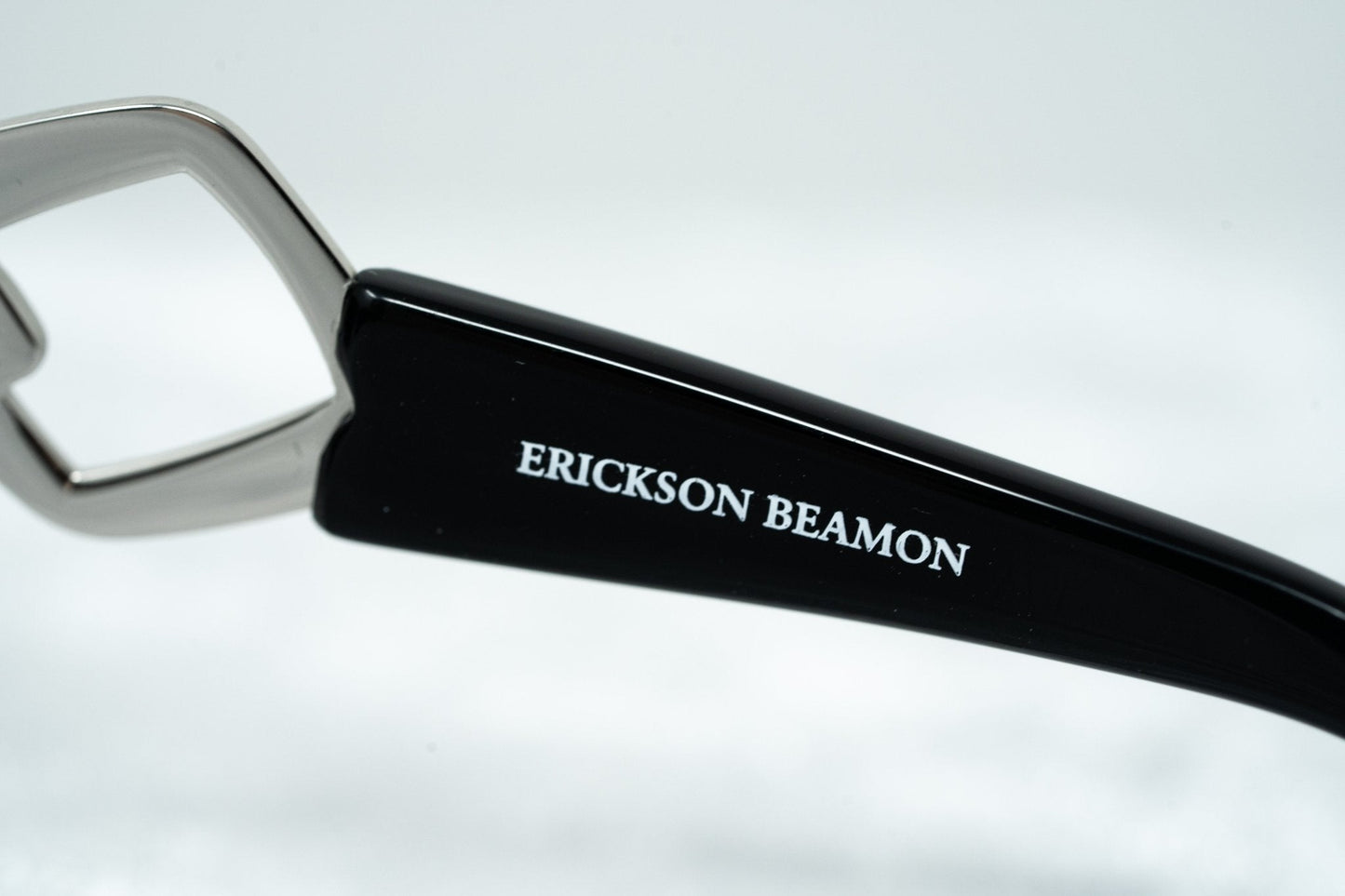 Erickson Beamon Sunglasses Rectangular Black and Dark Grey