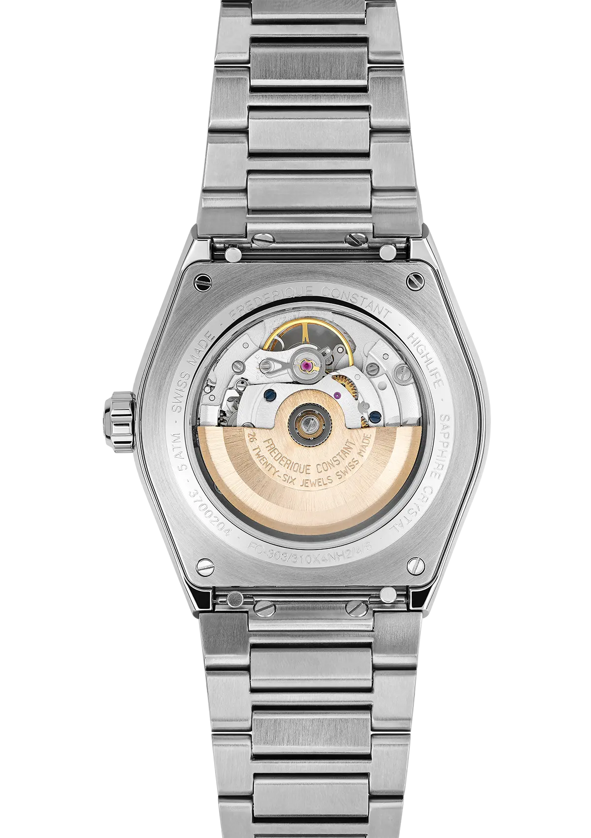 Frederique Constant Watch Highlife Automatic COSC Certified Blue FC-303N4NH6B