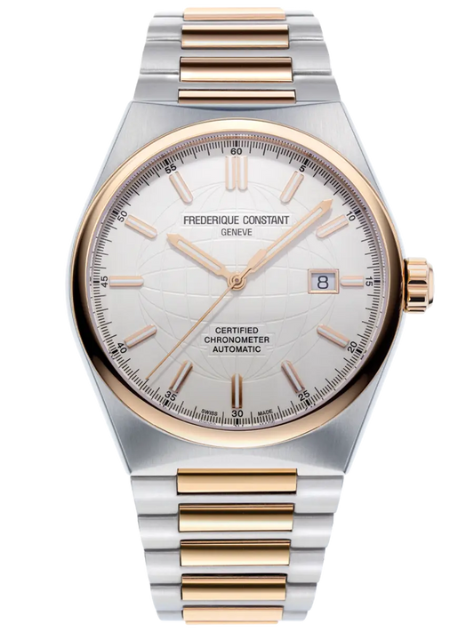 Frederique Constant Watch Highlife Automatic COSC Certified Steel Rose Gold FC-303V4NH2B