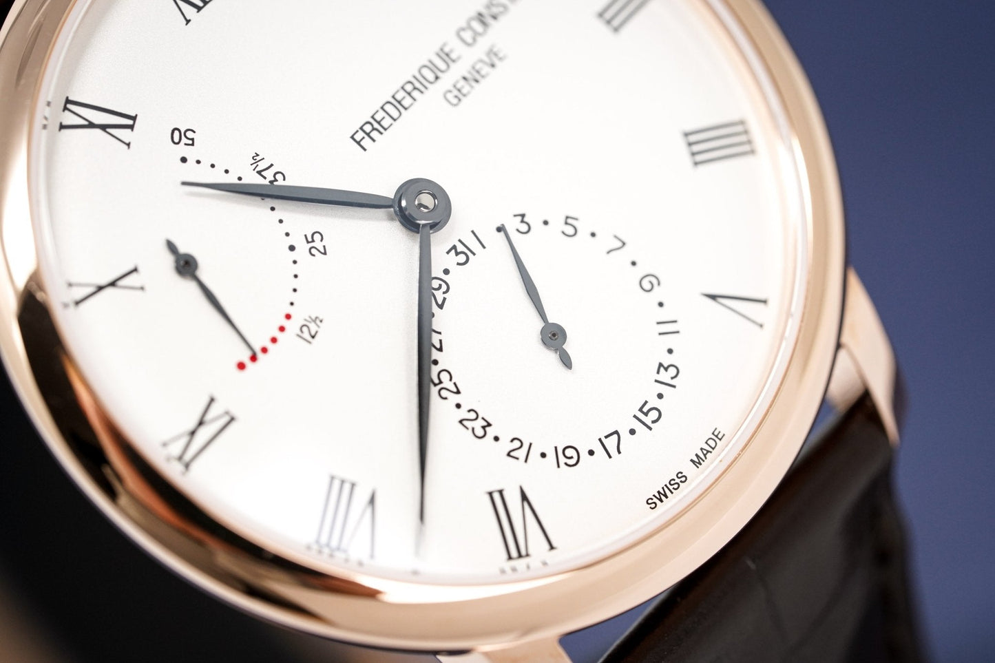 Frederique Constant Men's Watch Slimline Power Reserve Manufacture FC-723WR3S4