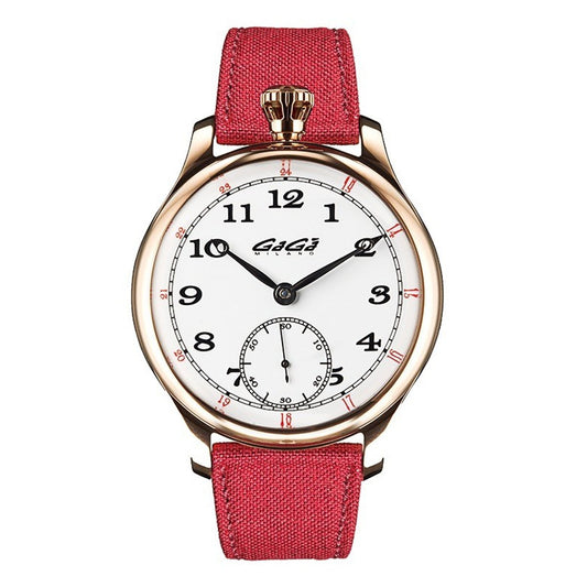 GaGà Milano Watch Classic Steel Rose Gold Pink 8041.01