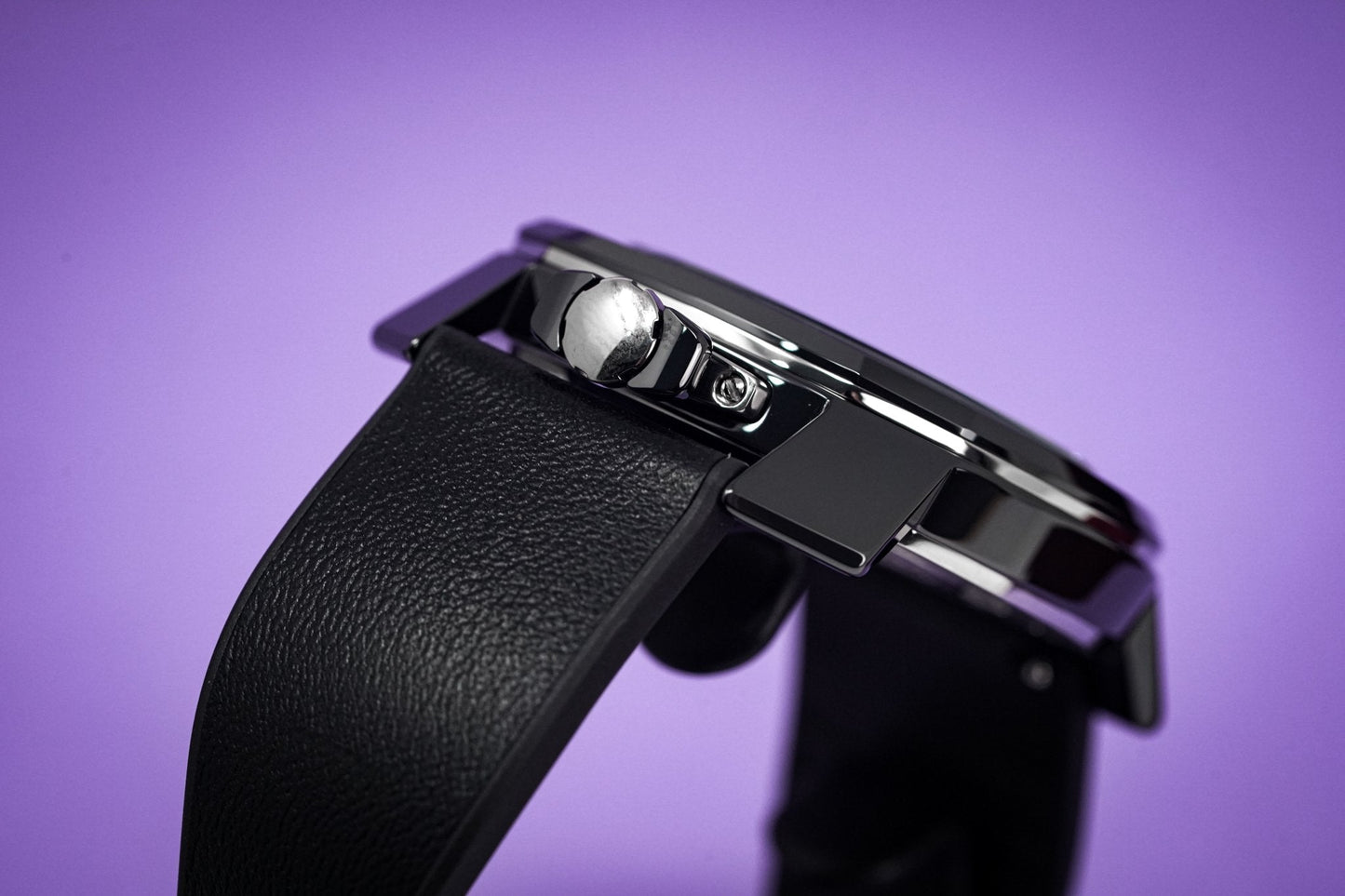 Gaga Milano Watch Frame_One Black Ceramic 7252.01