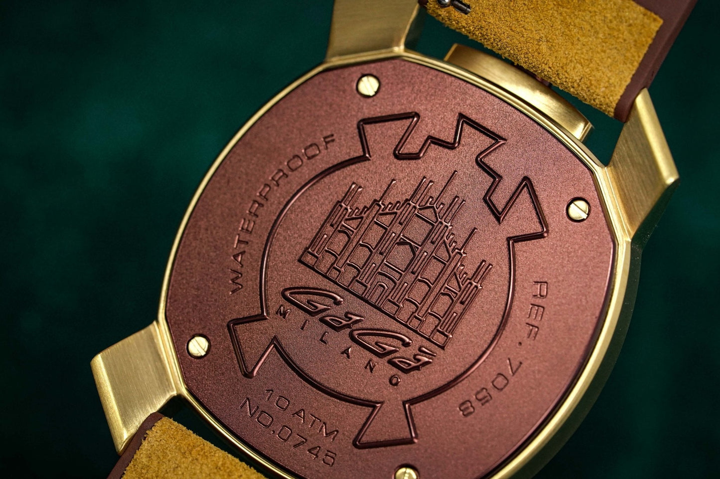 Gaga Milano Watch Frame_One Gold 7058.01