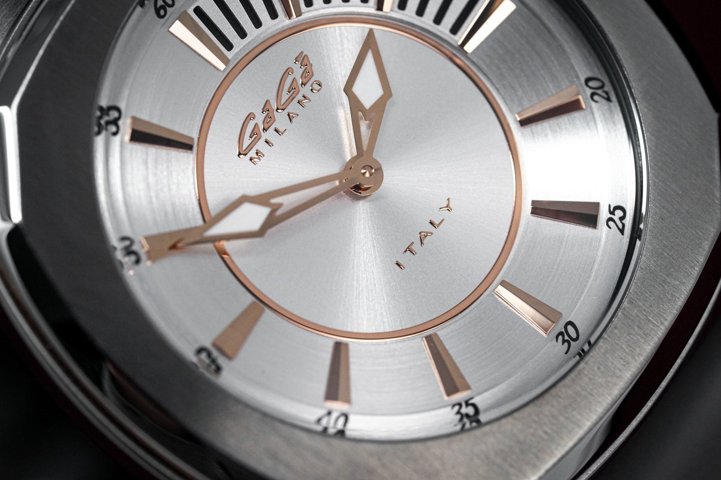 Gaga Milano Watch Frame_One Silver 7050.01
