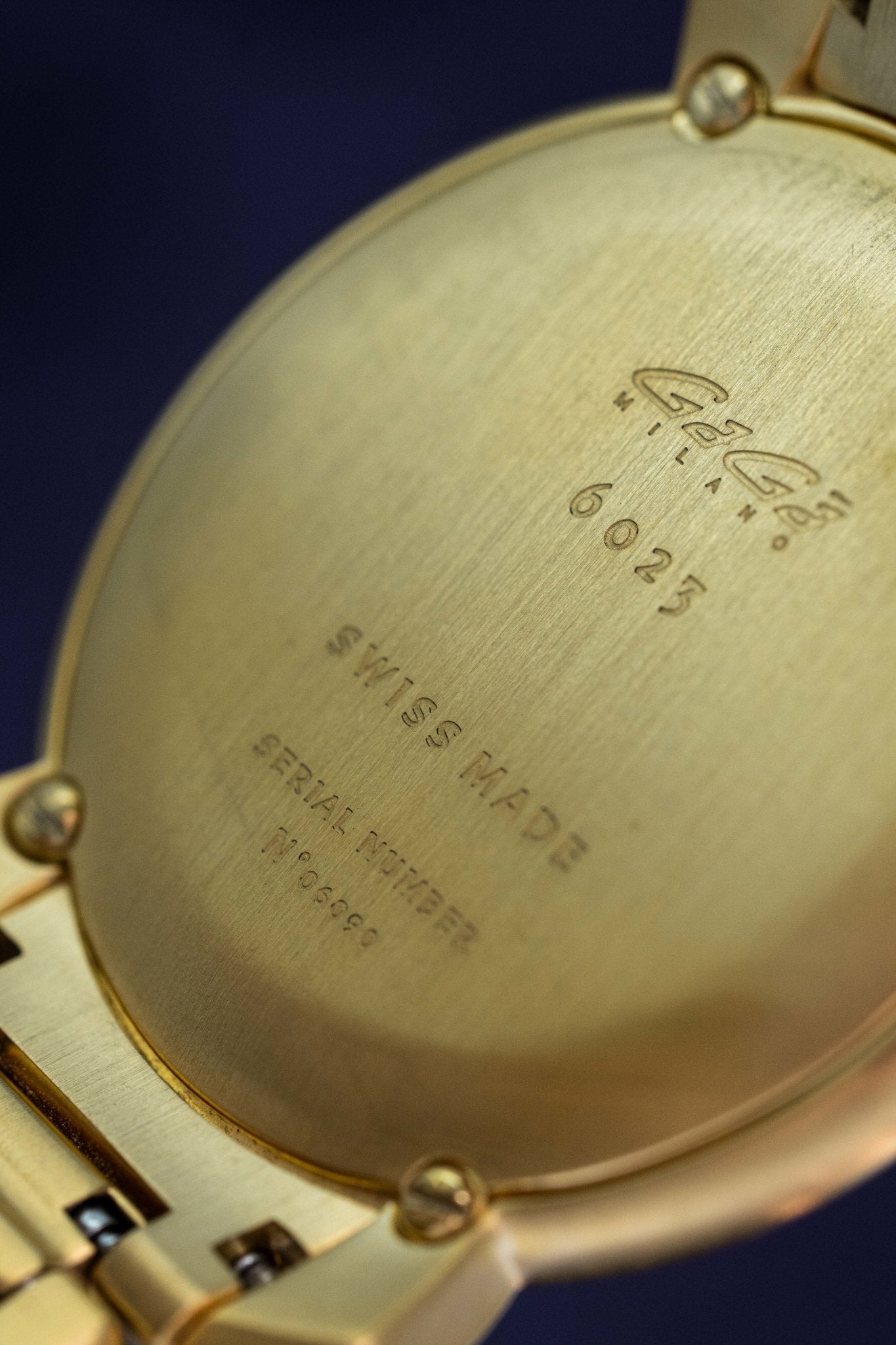 GaGà Milano Watch Manuale Ladies 35mm Yellow Gold Black