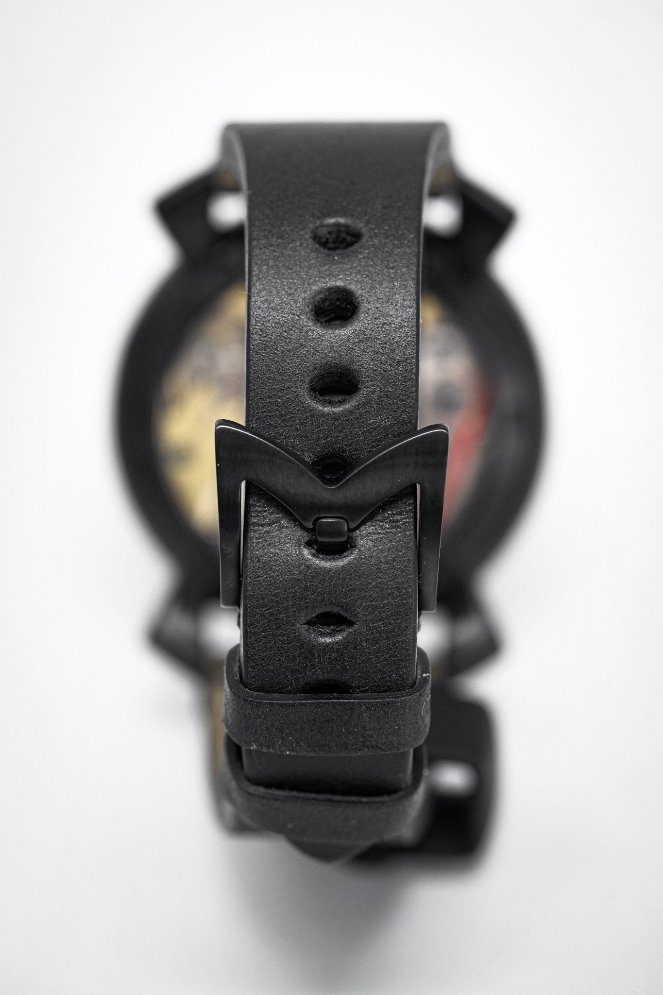 Gagà Milano Watch Manuale 48mm Special Edition Black Carbon