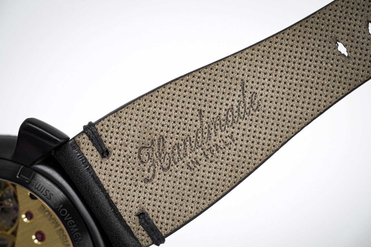 Gagà Milano Watch Manuale 48mm Special Edition Black Carbon