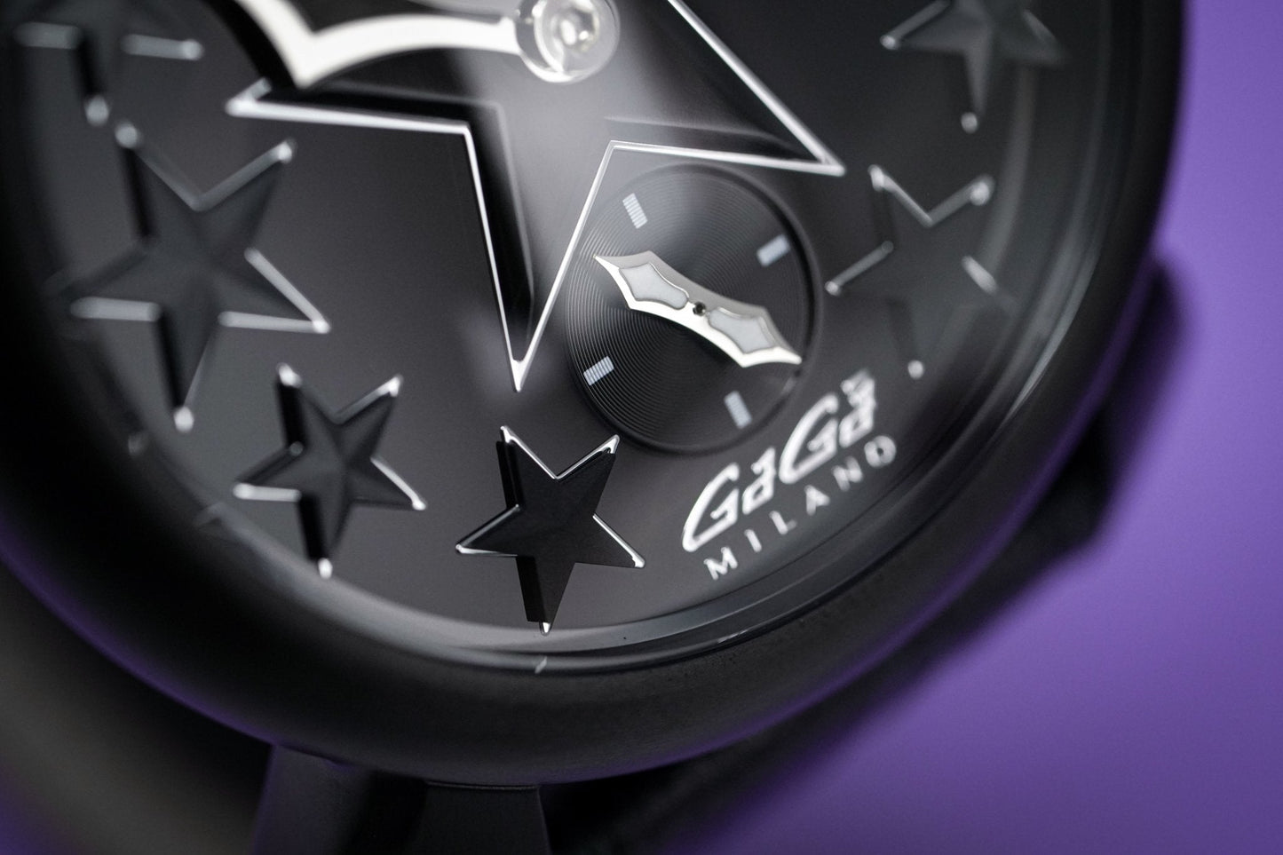 GaGà Milano Watch Manuale 48MM Stars Black PVD