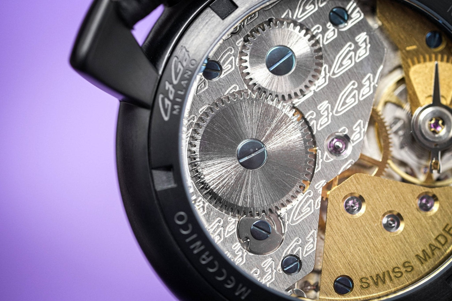 GaGà Milano Watch Manuale 48MM Stars Black PVD
