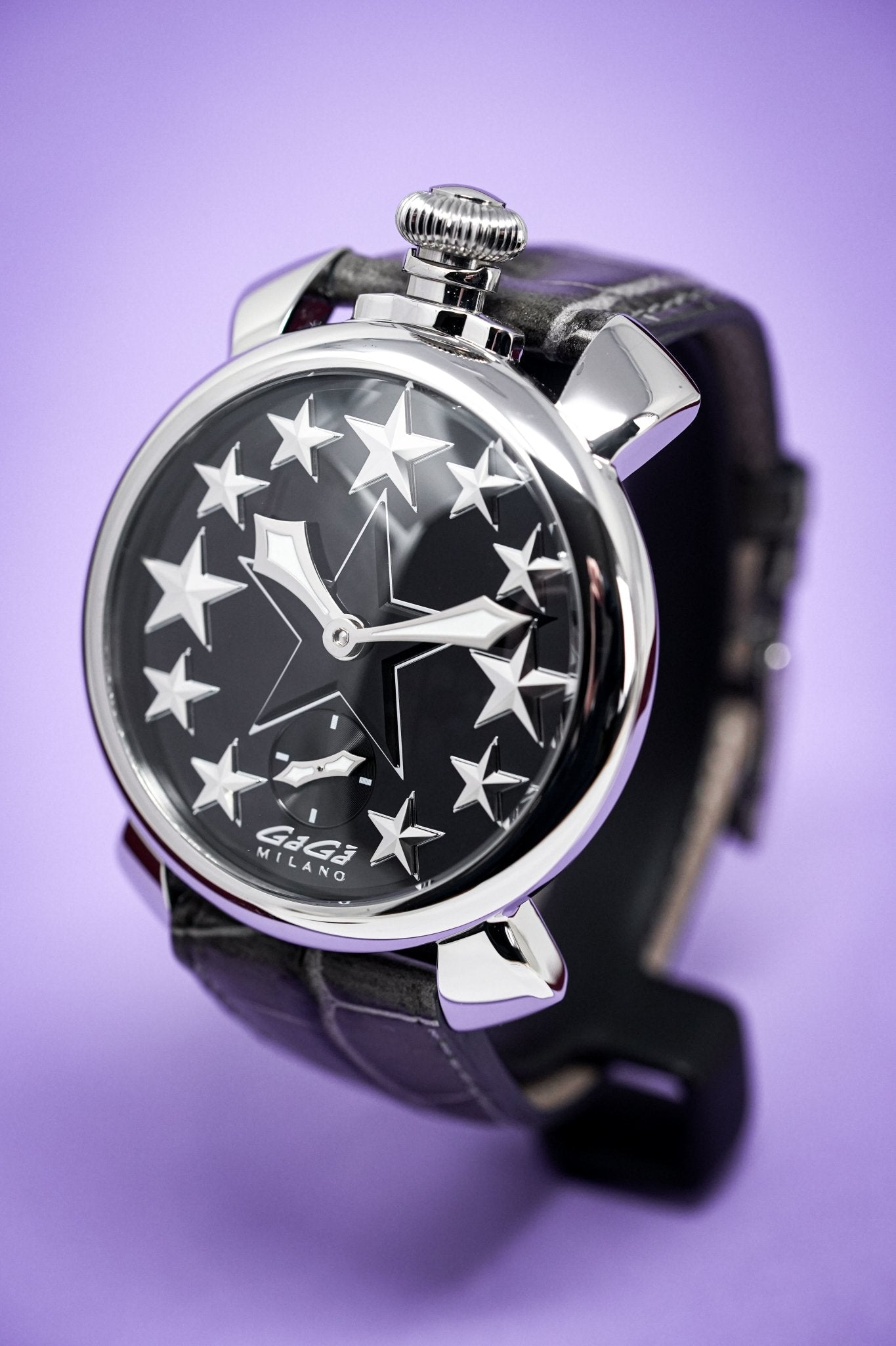 GaGà Milano Watch Manuale 48MM Stars Grey 5010.ST01