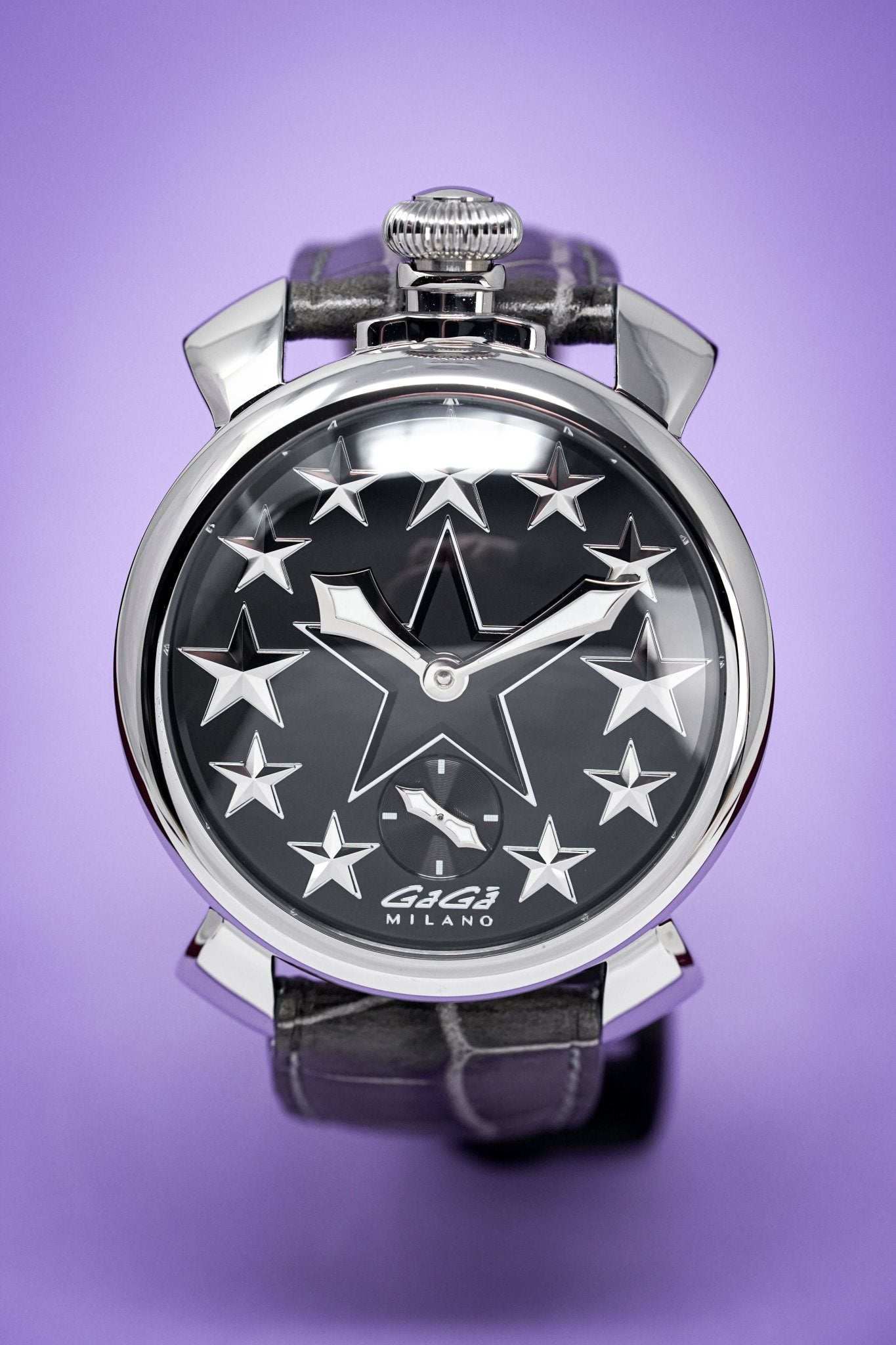 GaGà Milano Watch Manuale 48MM Stars Grey 5010.ST01