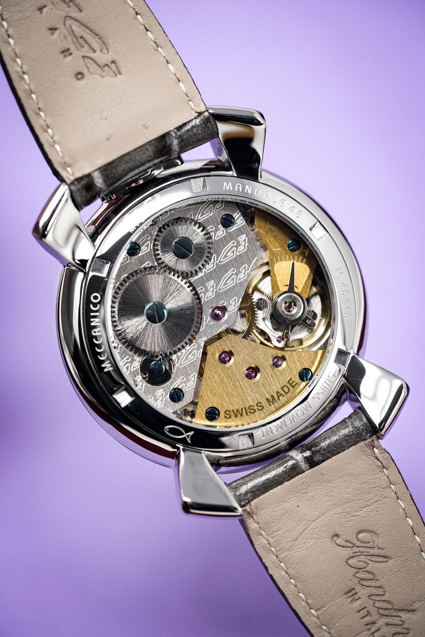 GaGà Milano Watch Manuale 48MM Stars Grey 5010.ST01