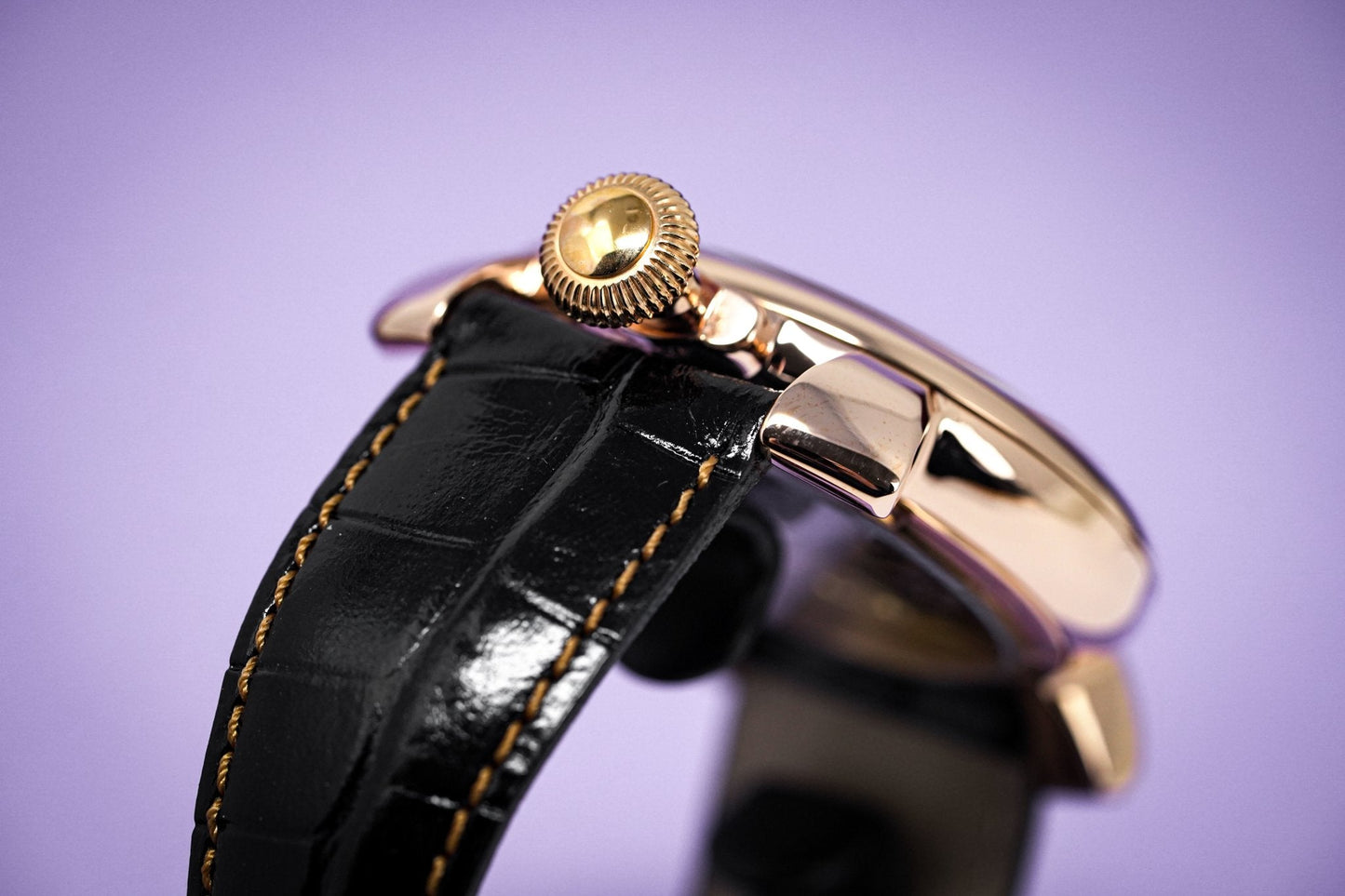 GaGà Milano Watch Manuale 48MM Stars Rose Gold Black