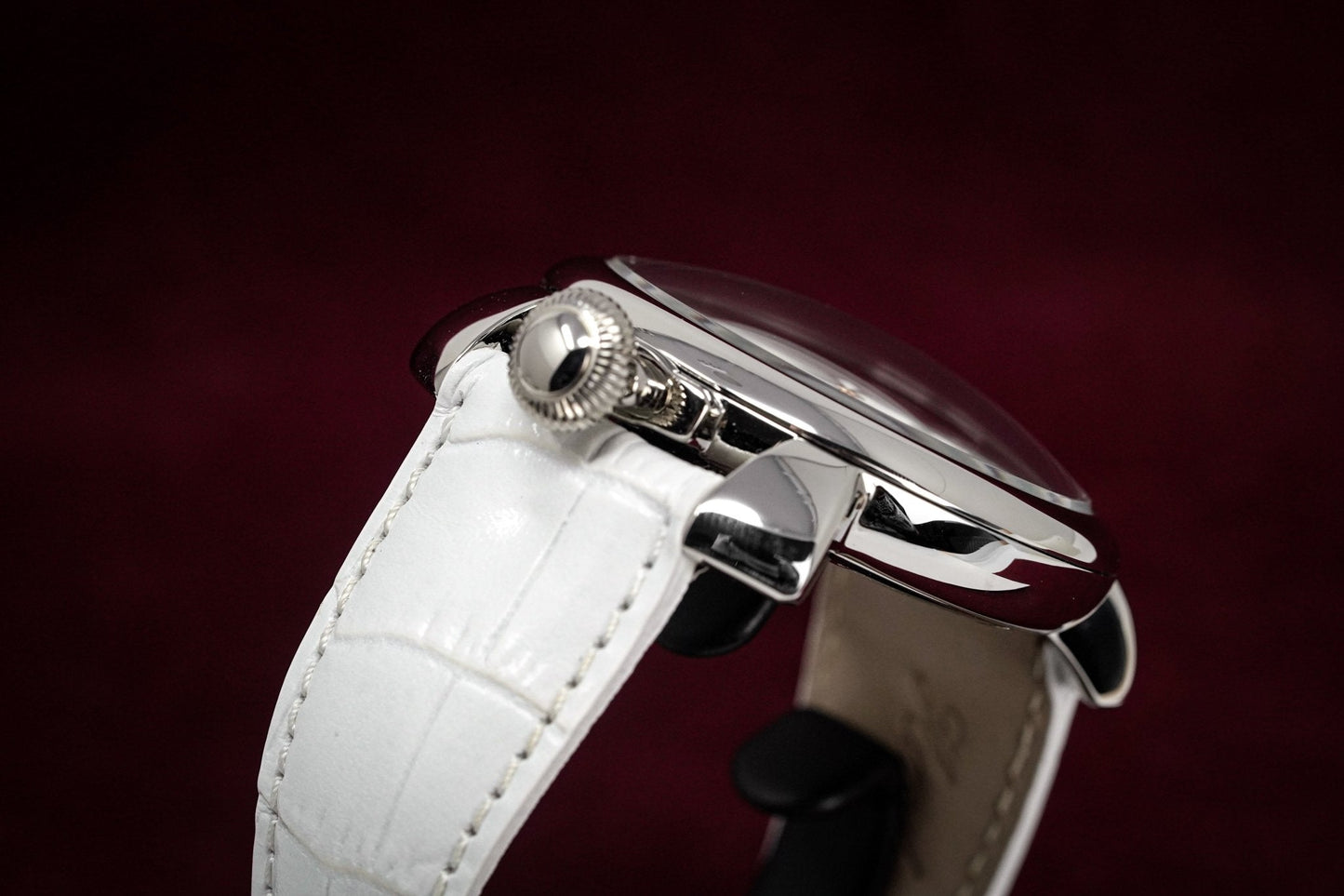 GaGà Milano Watch Hand Winding Manuale 48MM White Rose Gold 5010.06S