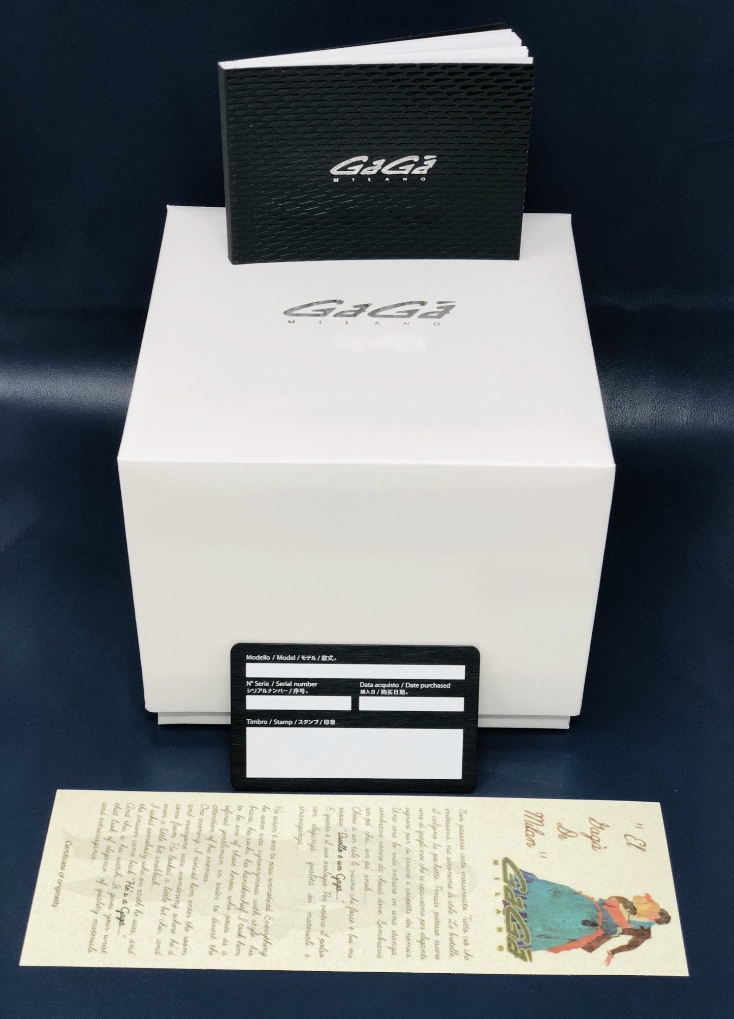 GaGà Milano Watch Manuale 48MM Special Edition Black PVD