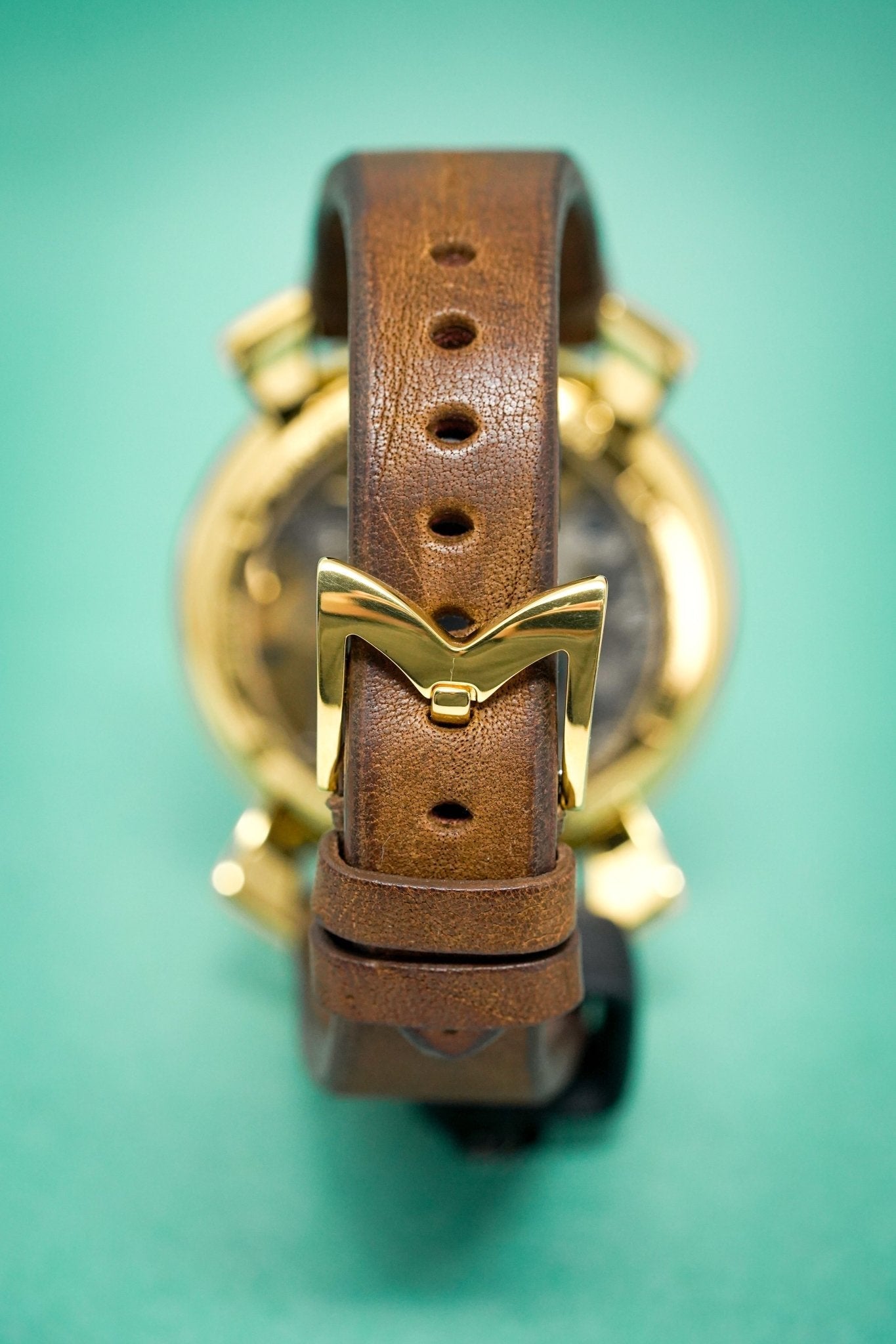 GaGà Milano Watch Manuale 48MM Special Edition Gold PVD