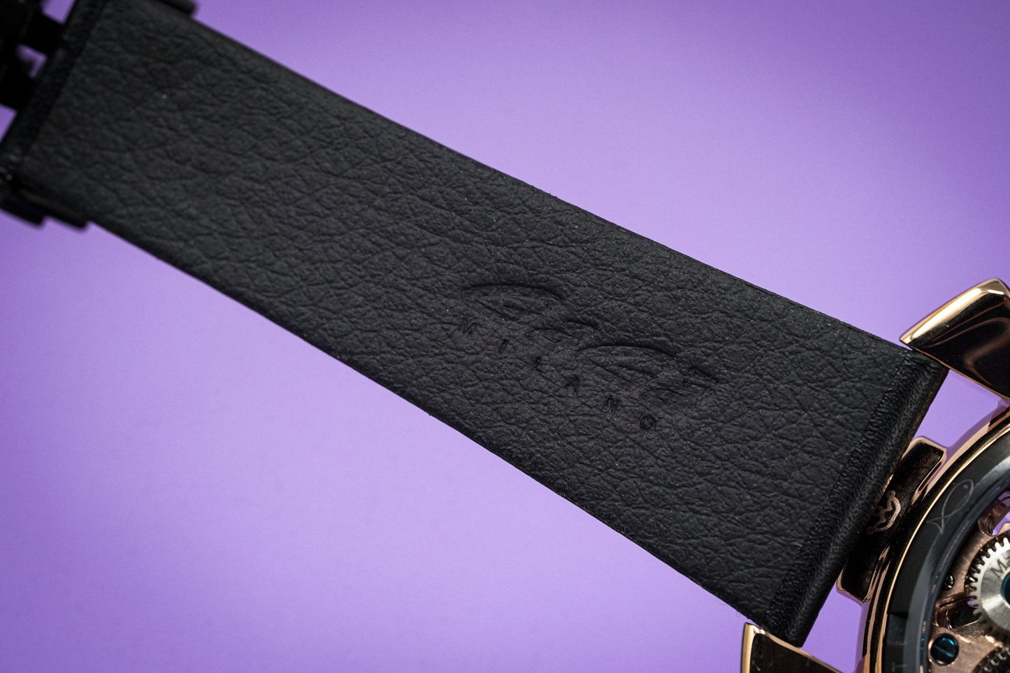 Gaga Milano Watch Neymar Jr. Skeleton Rose Gold Carbon Limited Edition