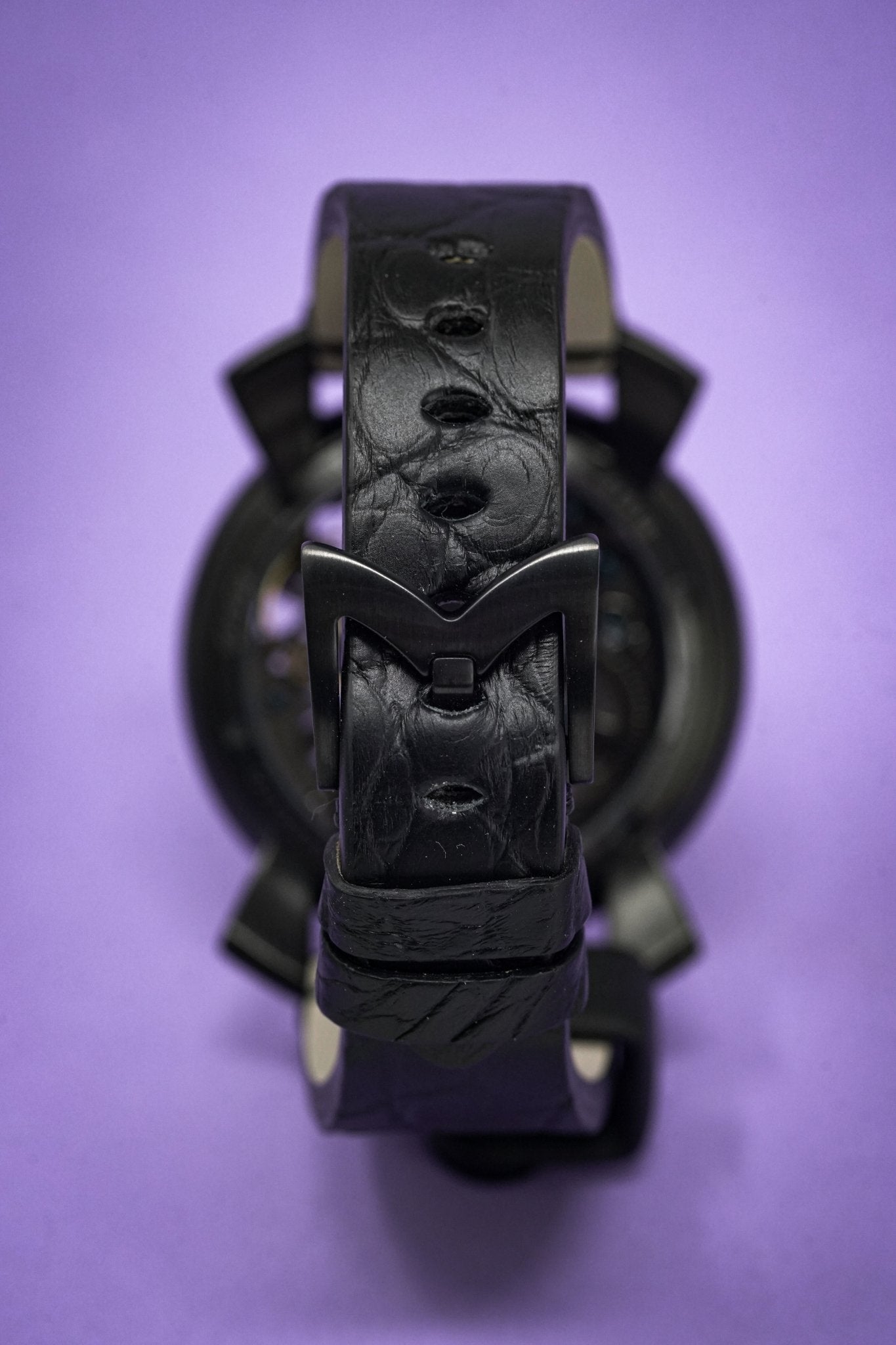 GaGà Milano Watch Skeleton 48MM Black