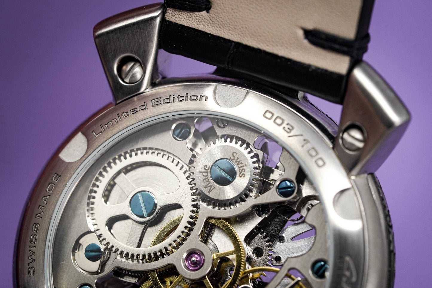 GaGà Milano Mechanical Watch Skullpture Skeleton 48MM