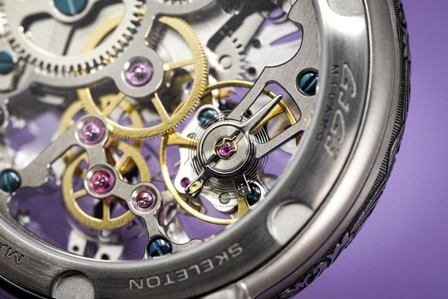 GaGà Milano Mechanical Watch Skullpture Skeleton 48MM