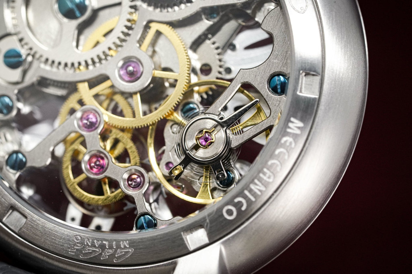 GaGà Milano Watch Skeleton 48MM Grey