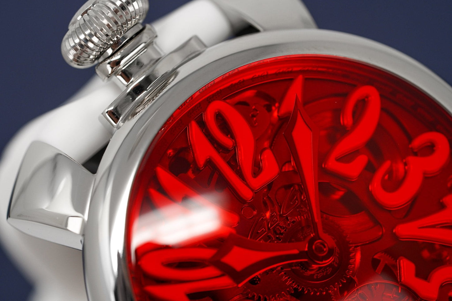 GaGà Milano Skeleton 48MM Red White 5310.01.RED