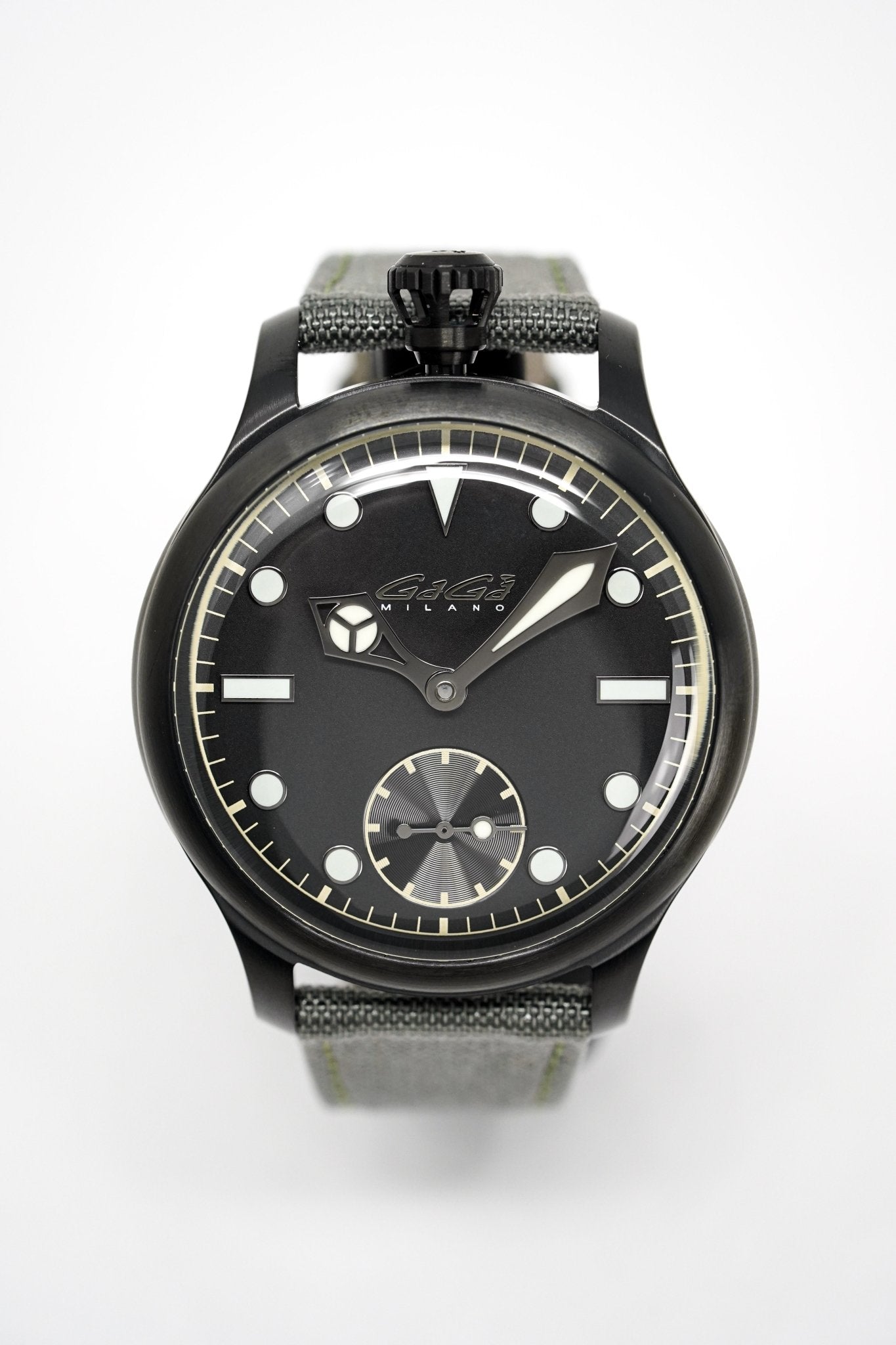 GaGà Milano Watch Classic Steel Black PVD 8042.01