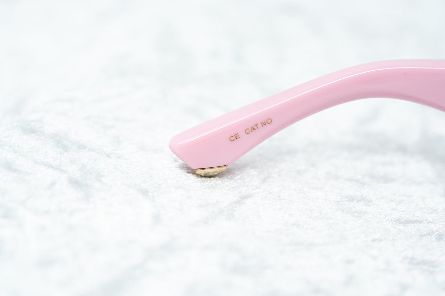 Giles Deacon Sunglasses Shield Pink and Graduated Gold