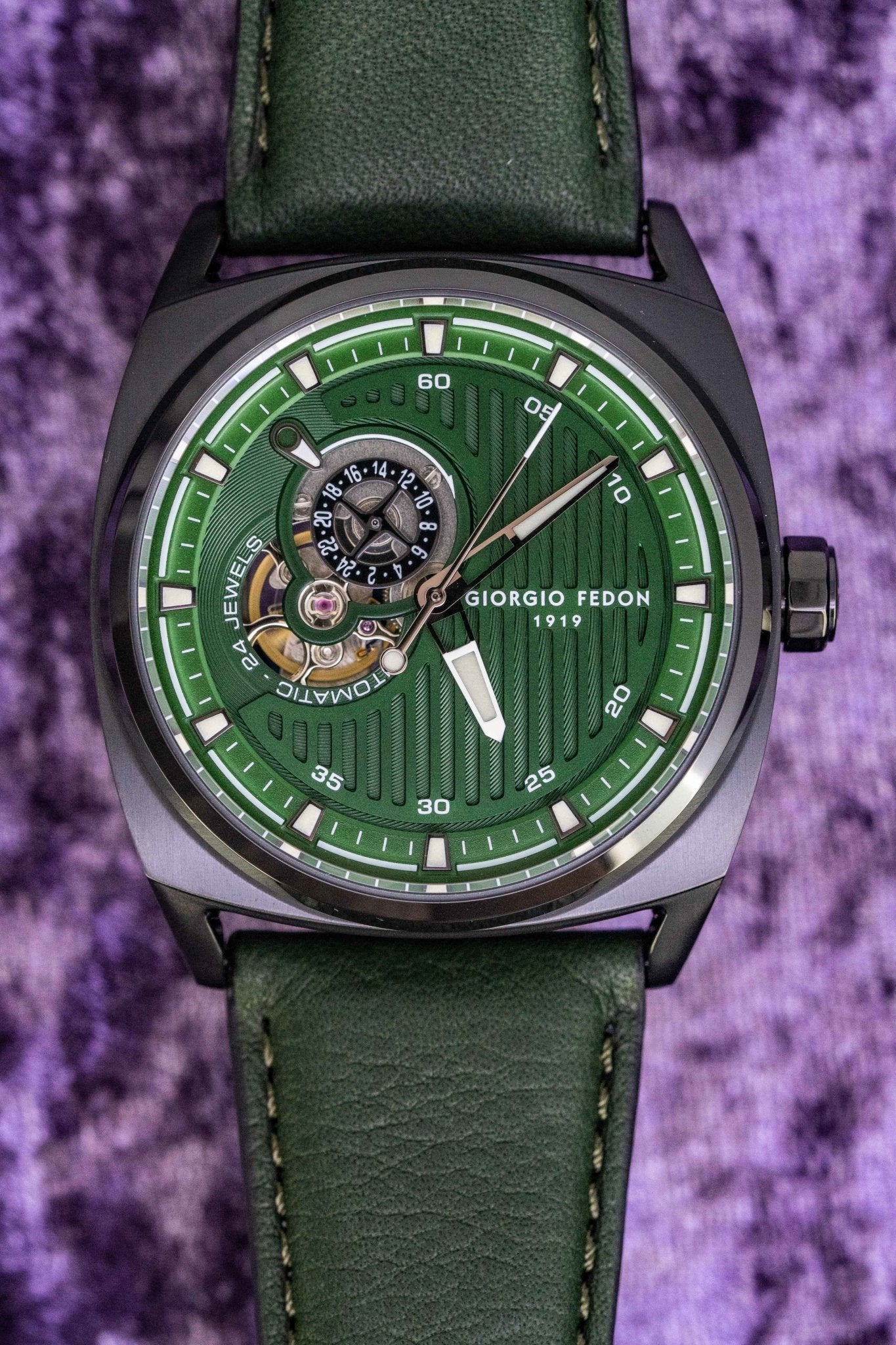 Giorgio Fedon Legend Green Black PVD GFCN004