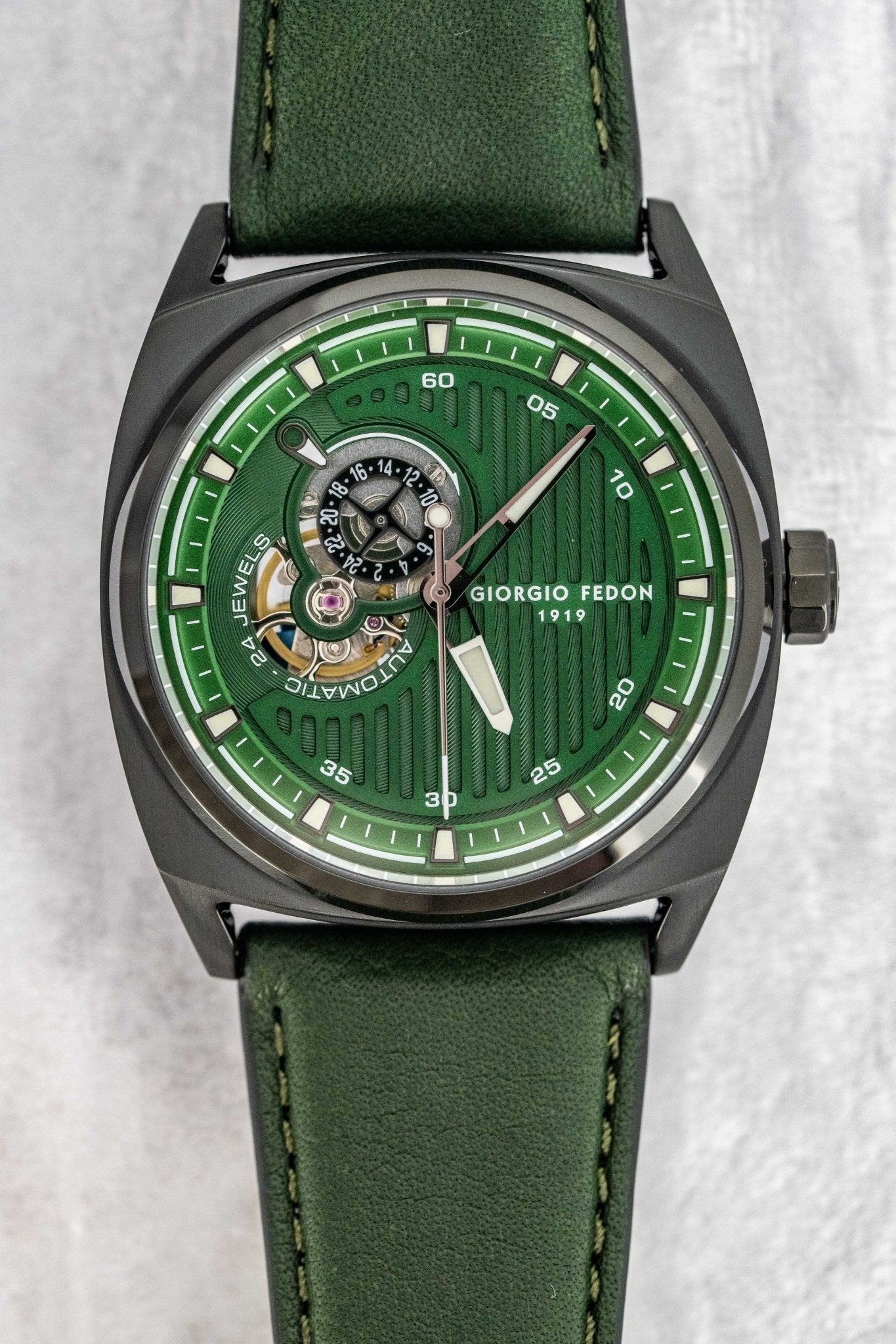 Giorgio Fedon Legend Green Black PVD GFCN004