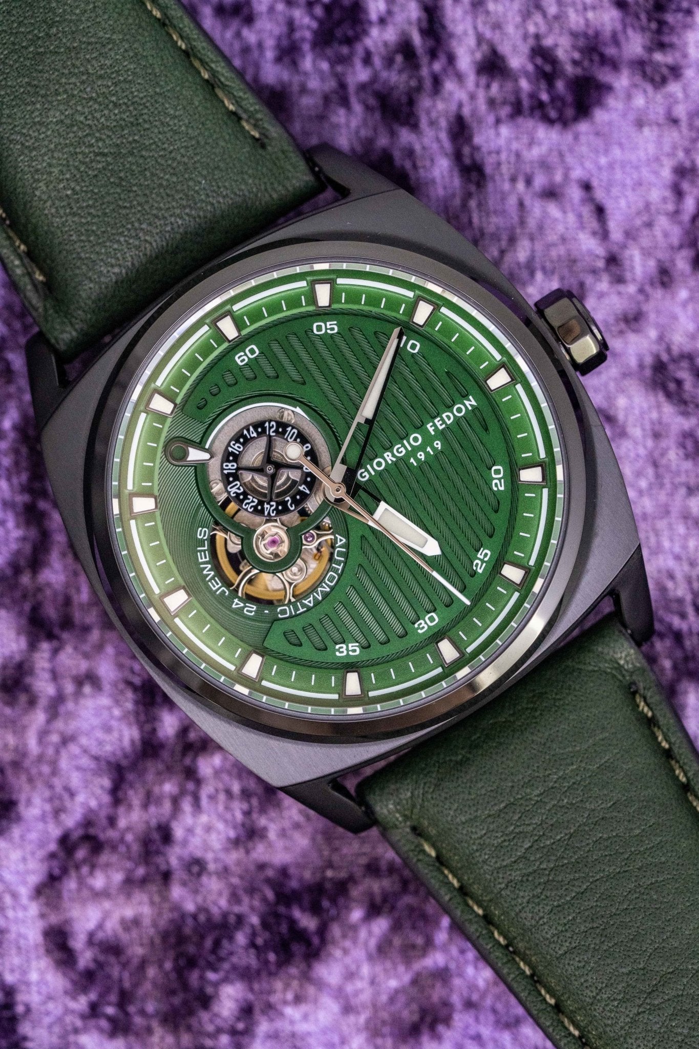 Giorgio Fedon Legend Green Black PVD GFCN004