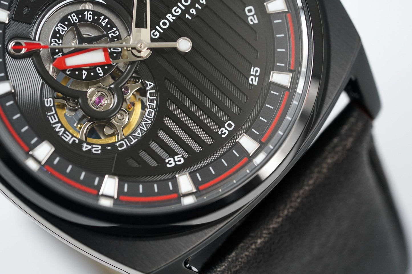 Giorgio Fedon Legend Red Black PVD GFCN003