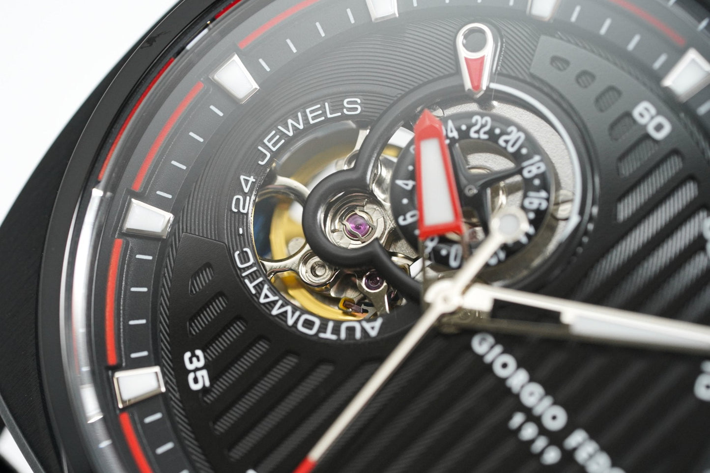 Giorgio Fedon Legend Red Black PVD GFCN003