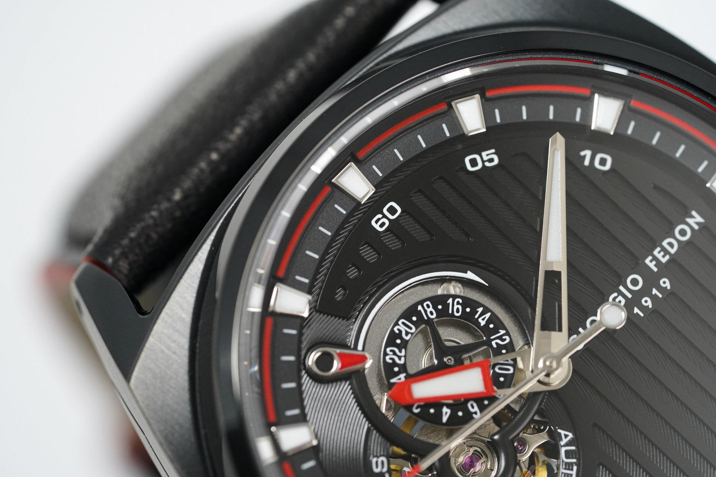 Giorgio Fedon Legend Red Black PVD GFCN003