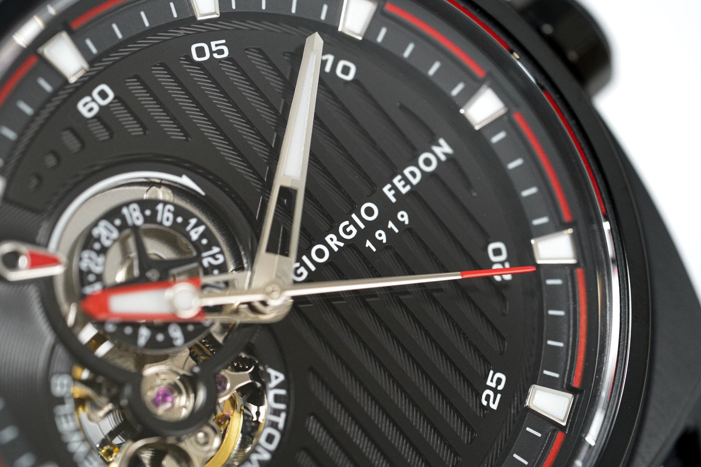 Giorgio Fedon Legend Red Black PVD GFCN003