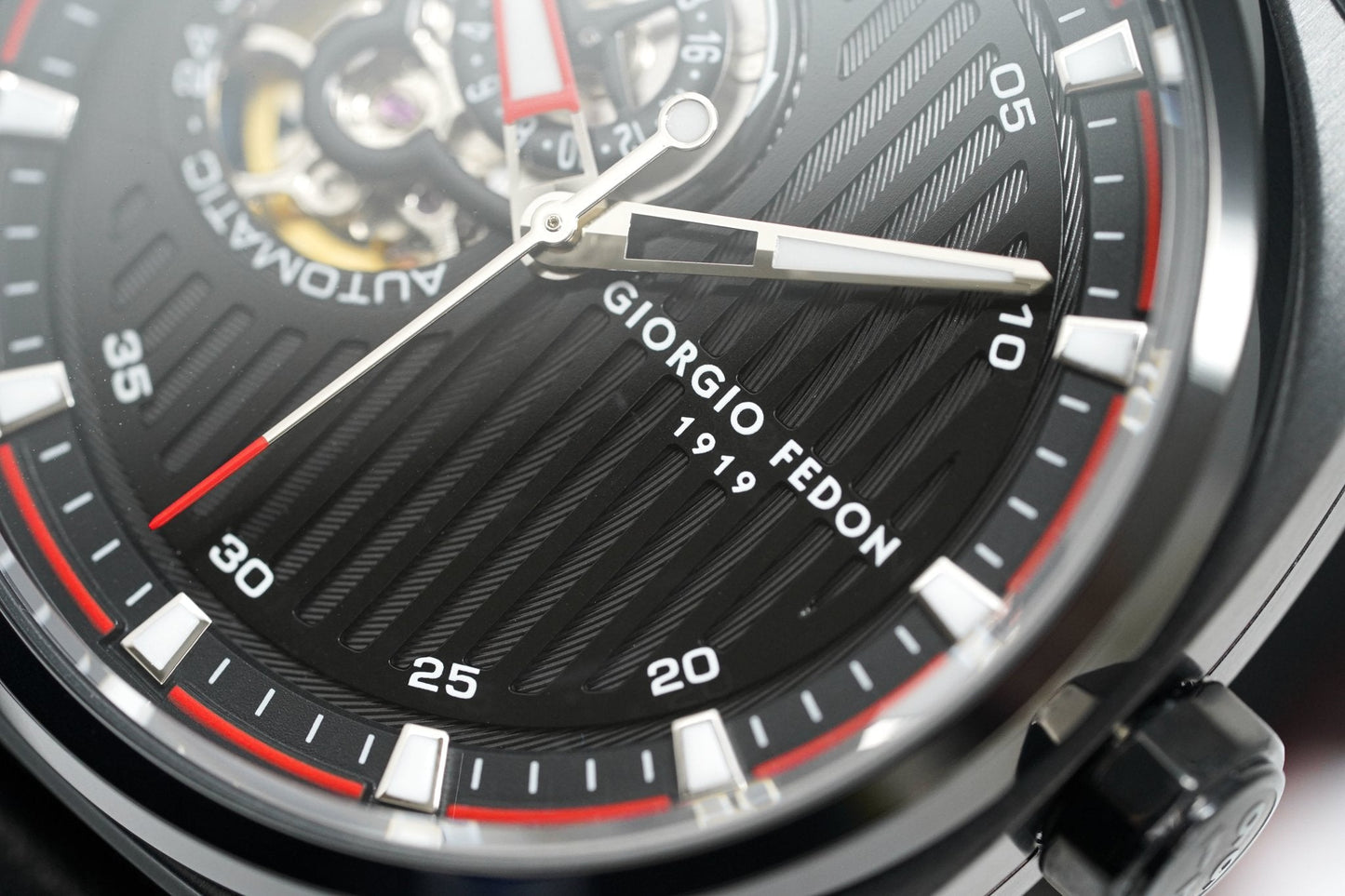 Giorgio Fedon Legend Red Black PVD GFCN003
