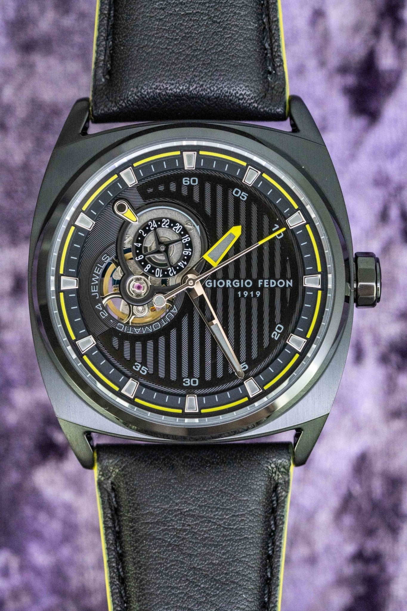 Giorgio Fedon Legend Yellow Black PVD GFCN002