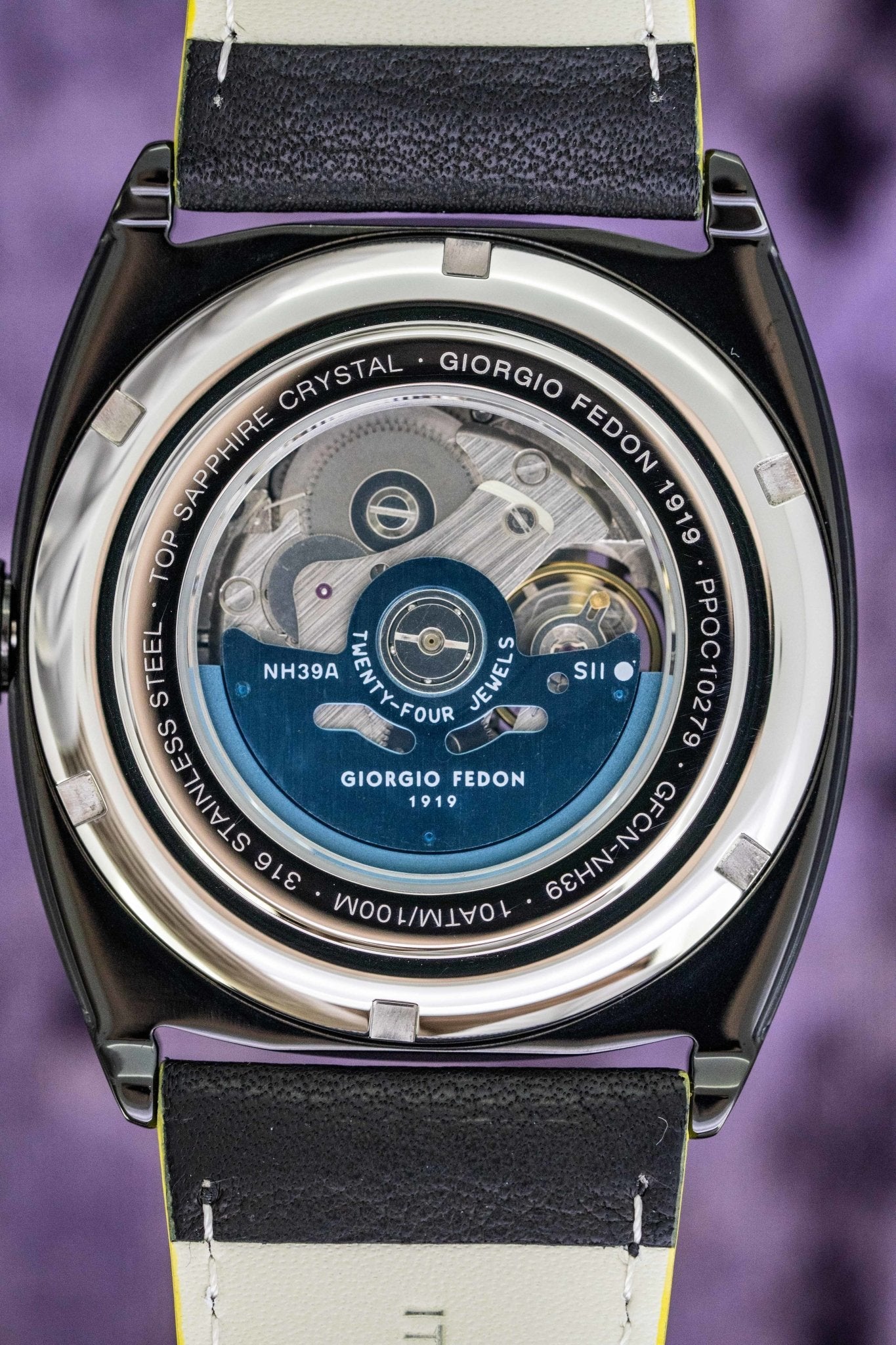 Giorgio Fedon Legend Yellow Black PVD GFCN002