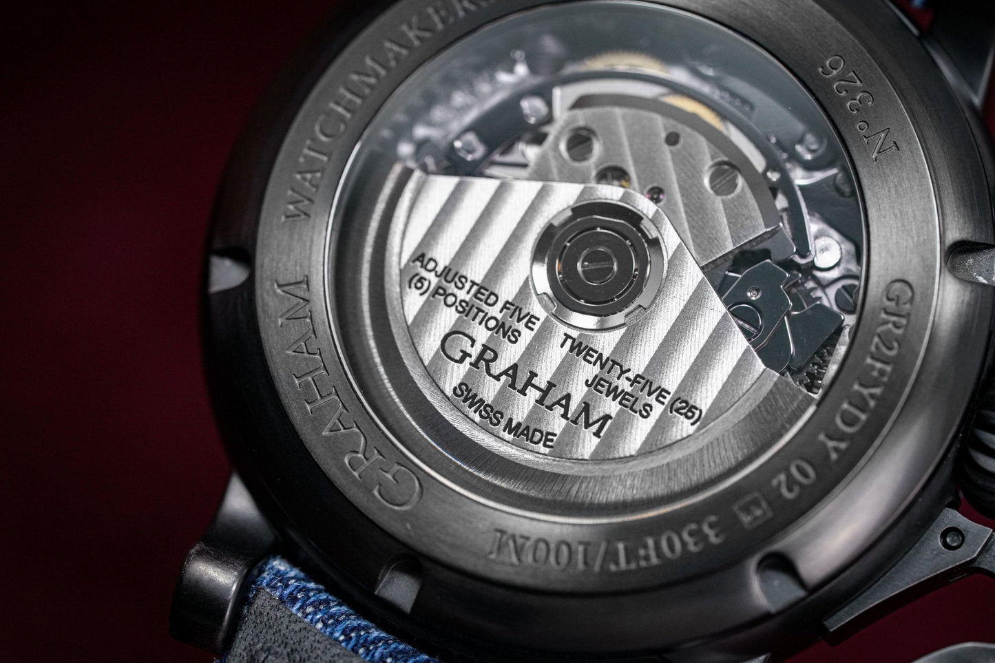 Graham Chronofighter Vintage Aircraft Blue
