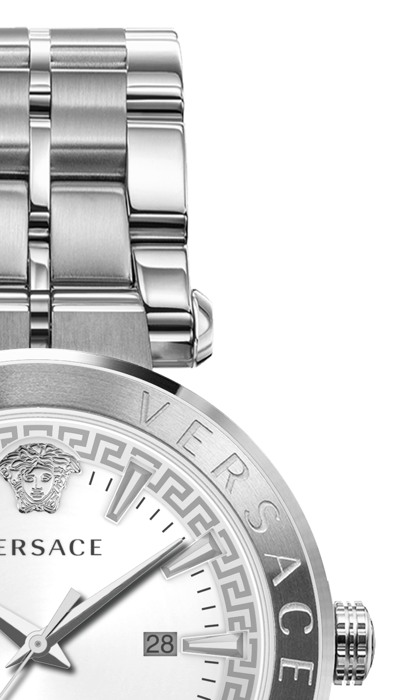 Versace Men's Watch Aion 44mm White Silver VE2G00321