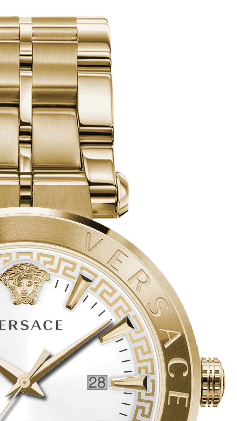 Versace Men's Watch Aion 44mm White Gold VE2G00521