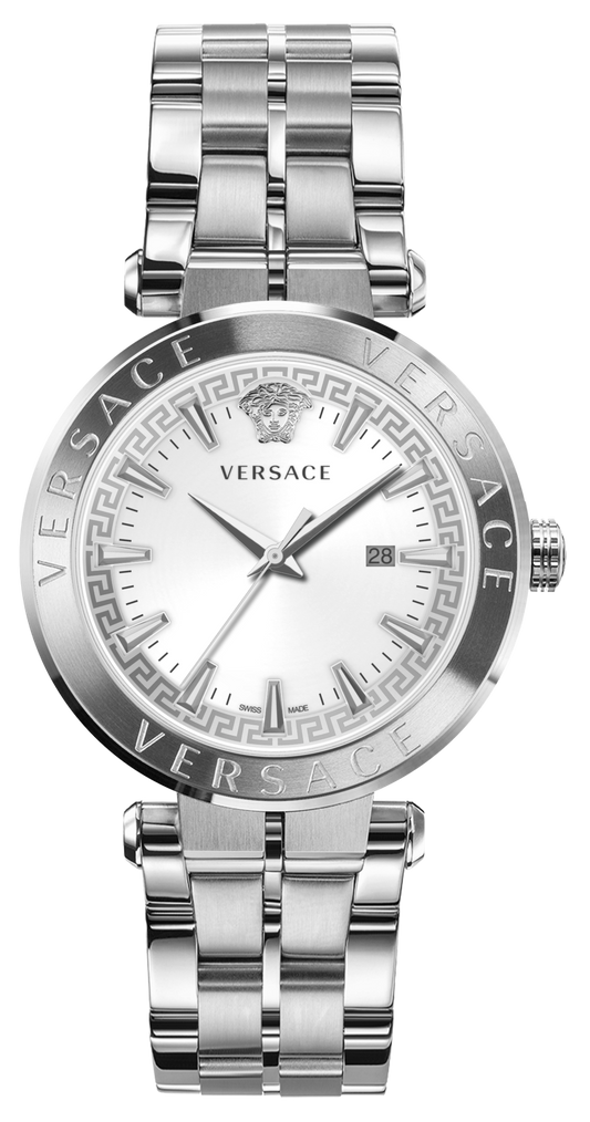 Versace Men's Watch Aion 44mm White Silver VE2F00321