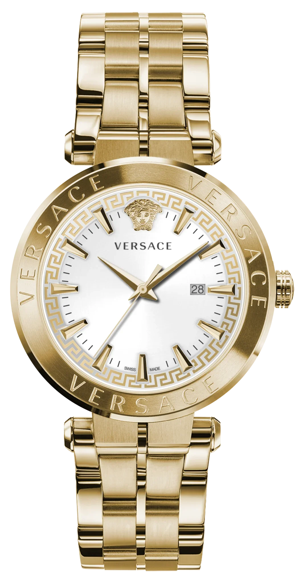 Versace Men's Watch Aion 44mm White Gold VE2F00521