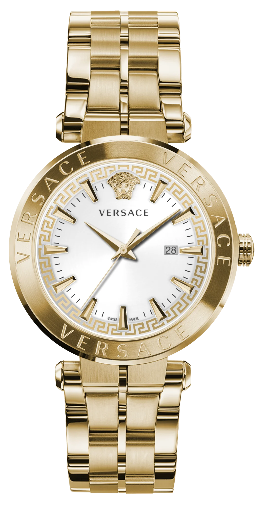 Versace Men's Watch Aion 44mm White Gold VE2G00521