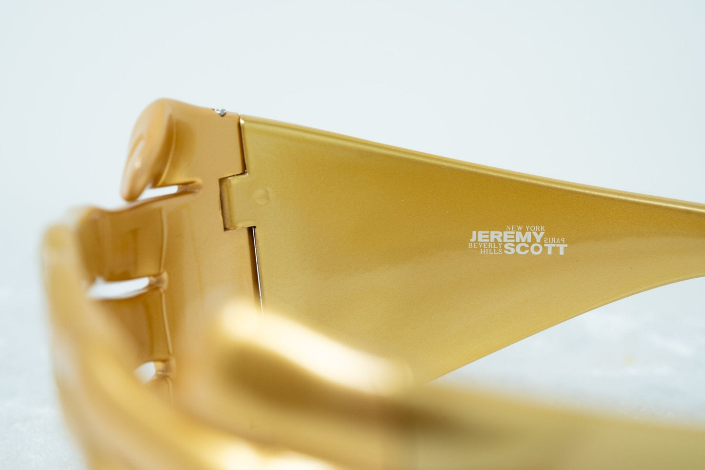 Jeremy Scott Sunglasses Hands Metallic Gold